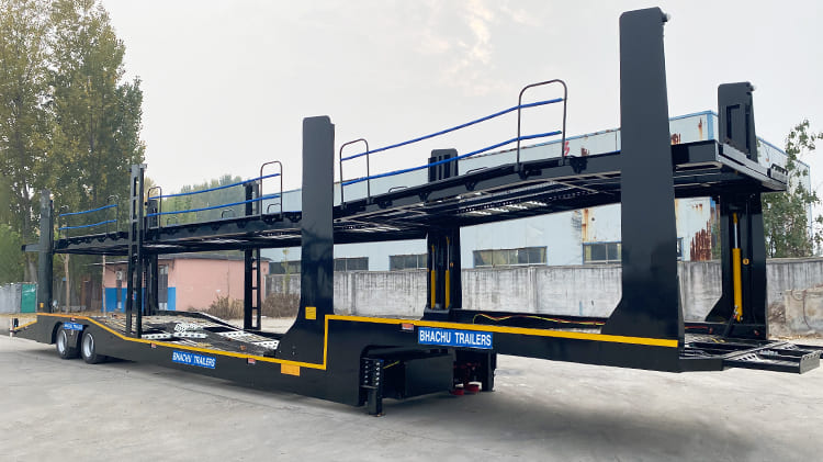 2 Axle Car Transport Trailer for Sale in Tanzania