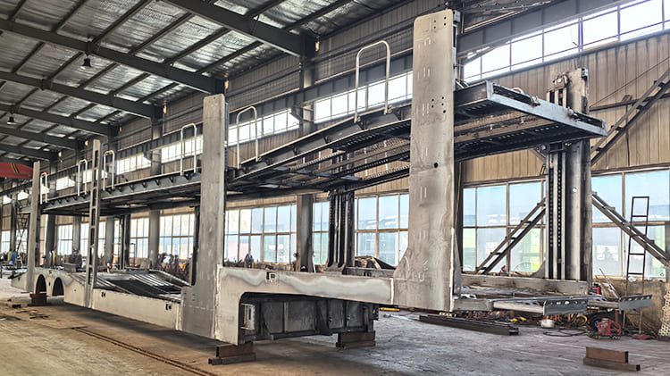 2 Axle Car Transport Trailer for Sale in Tanzania