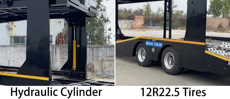 2 Axle Car Transport Trailer for Sale in Tanzania