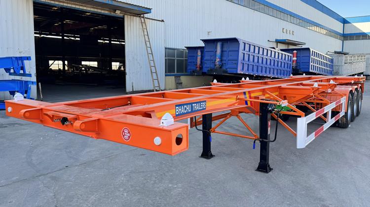 40Ft Shipping Intermodal Container Chassis Trailer for Sale in Tanzania