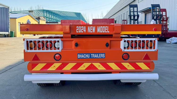 40Ft Shipping Intermodal Container Chassis Trailer for Sale in Tanzania
