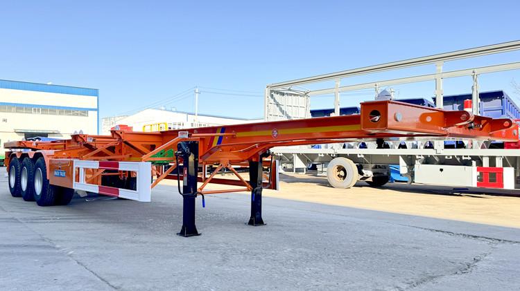 40Ft Shipping Intermodal Container Chassis Trailer for Sale in Tanzania