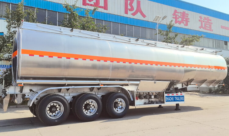 Bhachu Chemical Aluminum Tanker Semi Trailer for Sale in Tanzania