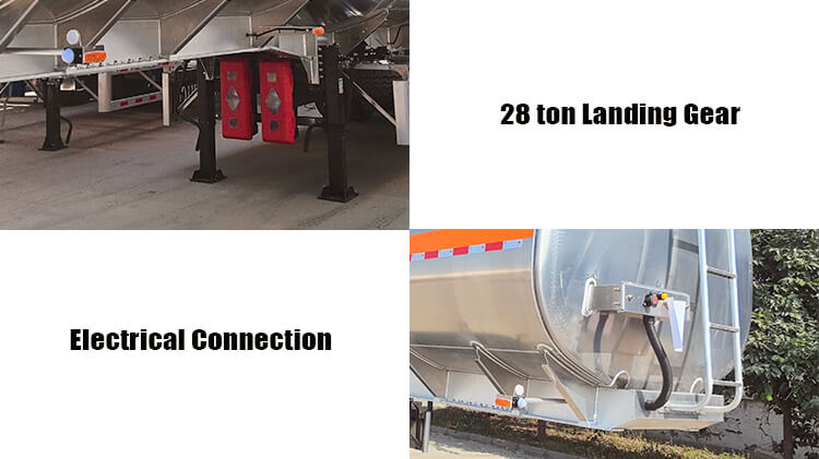 Bhachu Chemical Aluminum Tanker Semi Trailer for Sale in Tanzania