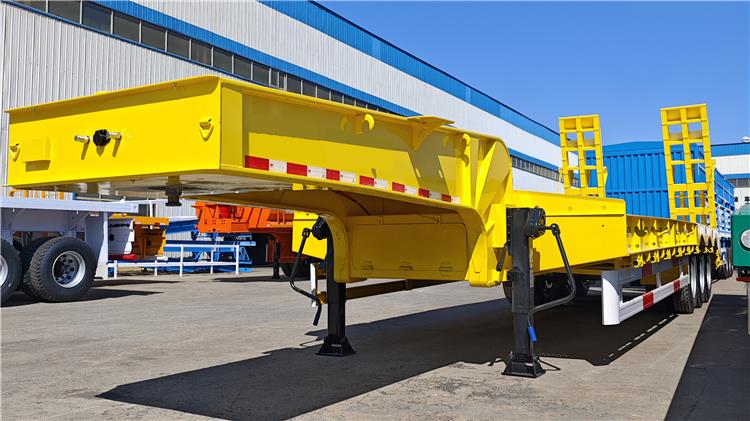80 Ton Low Bed Trailer Price for Sale In Tanzania