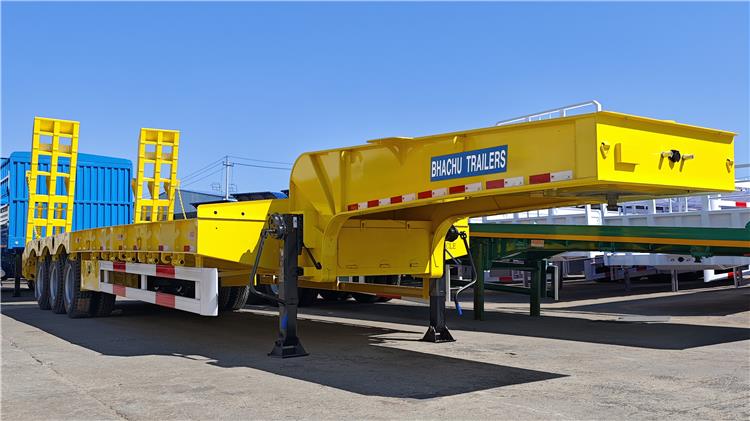 80 Ton Low Bed Trailer Price for Sale In Tanzania