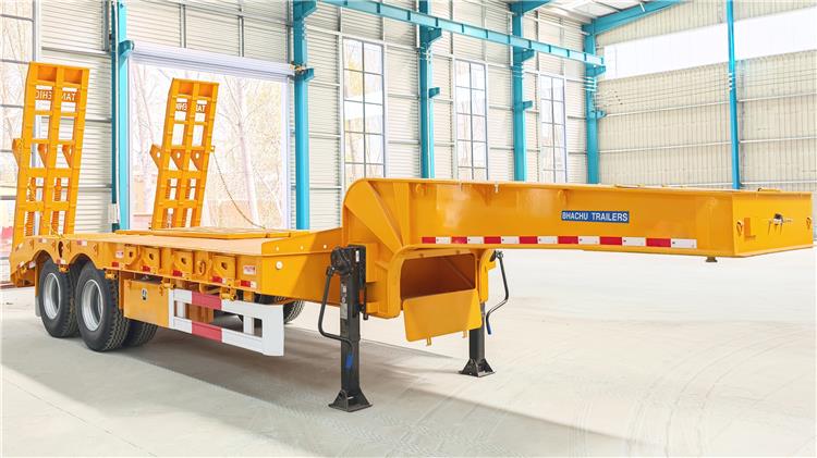 2 Axle Low Bed Truck Trailer for Sale In Uganda