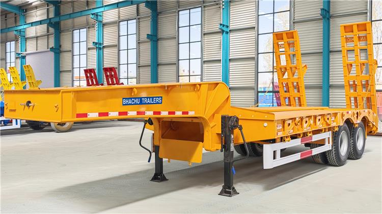 2 Axle Low Bed Truck Trailer for Sale In Uganda