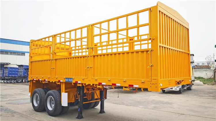 2 Axle Fence Semi Trailer for Sale In Senegal