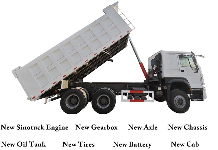 Used Howo Dump Truck 380HP for Sale In Tanzania Dar es Salaam