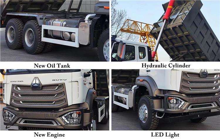 Used Howo NX Dump Truck 6x4 for Sale In Zimbabwe