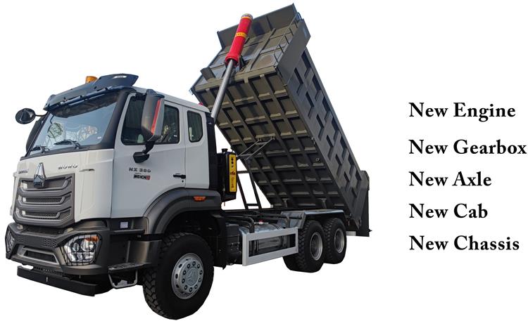 Used Howo NX Dump Truck 6x4 for Sale In Zimbabwe