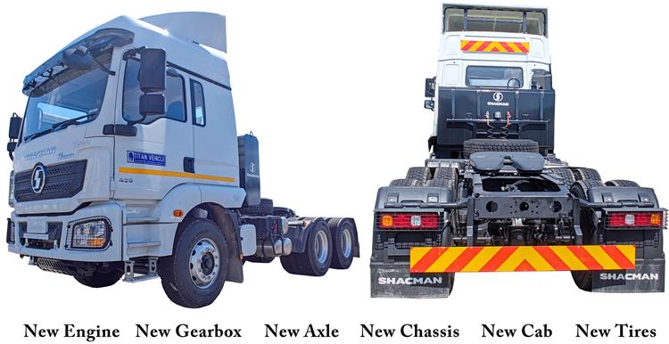 Second Hand Shacman H3000 Truck Head for Sale In Zimbabwe