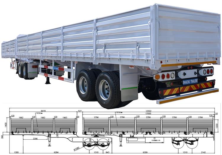 Superlink Side Wall Trailer for Sale In Uganda
