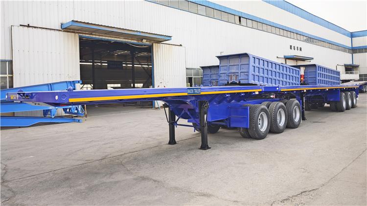 Bhachu 3+3 Axle Superlink Flat Deck Trailer for Sale In Zambia