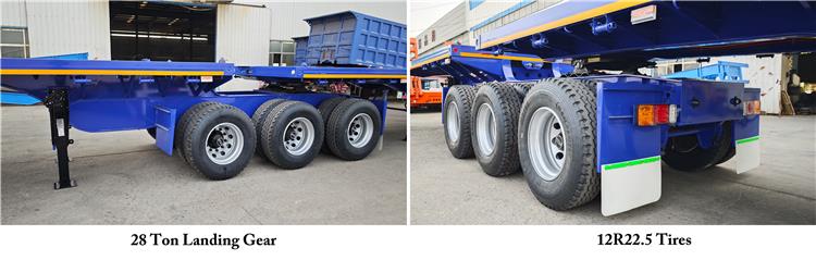 Bhachu 3+3 Axle Superlink Flat Deck Trailer for Sale In Zambia