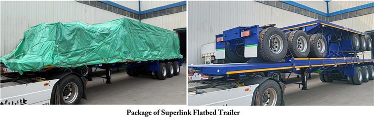 Bhachu 3+3 Axle Superlink Flat Deck Trailer for Sale In Zambia