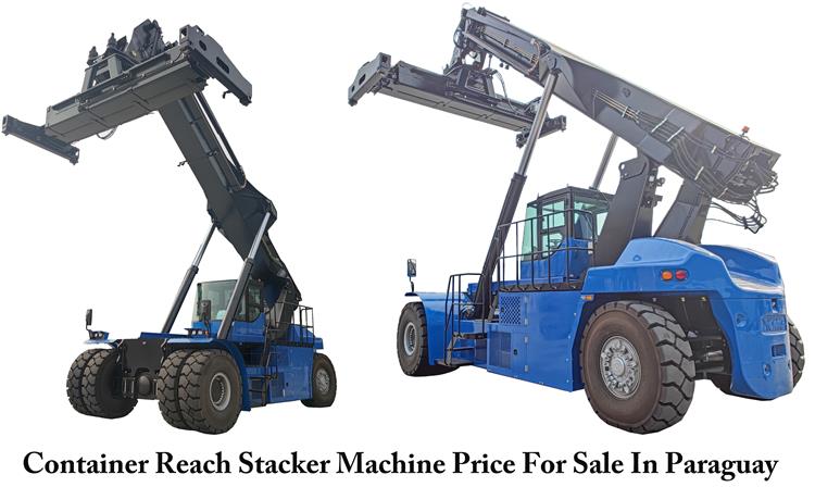 Container Reach Stacker Machine Price For Sale In Paraguay