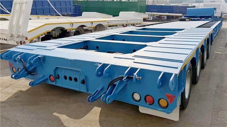 4 Line 8 Axle Low Bed Trailer for Sale In Zambia
