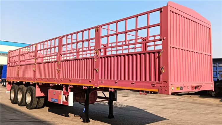 60 Ton Fence Semi Trailer for Sale In Tanzania