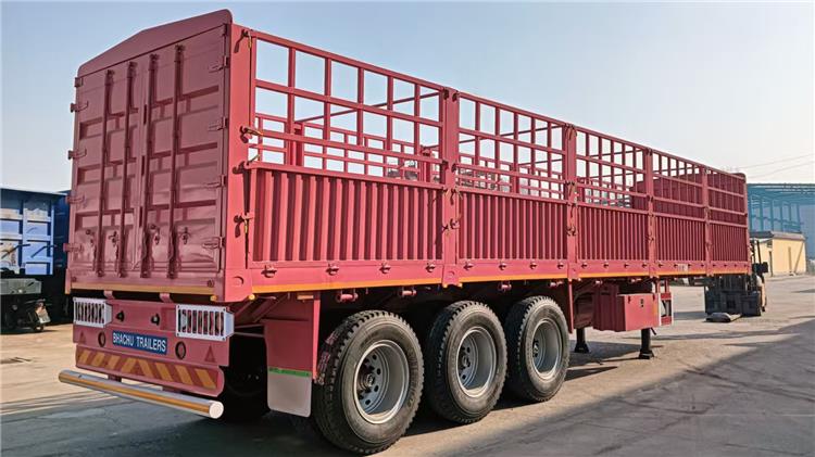 60 Ton Fence Semi Trailer for Sale In Tanzania