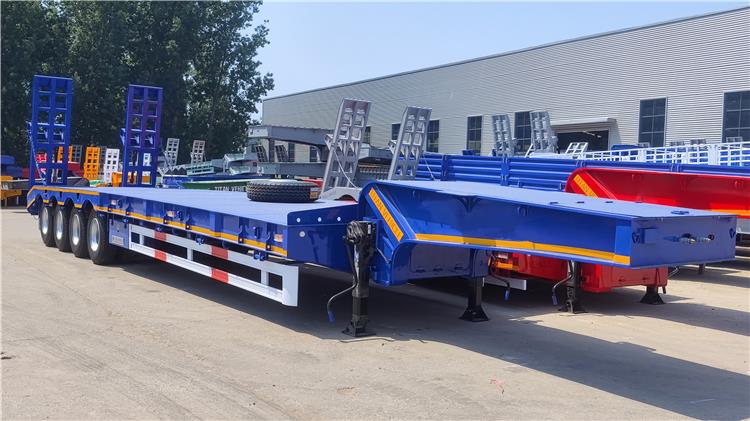 Bhachu 4 Axle Semi Low Loader Truck Trailer for Sale In Kenya
