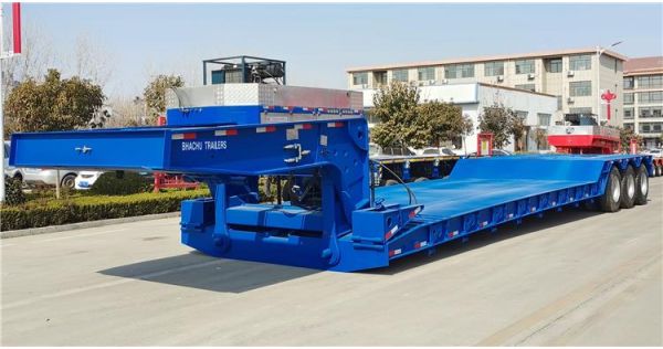 3 Line 6 Axle Gooseneck Low Bed Trailer will ship to Kenya