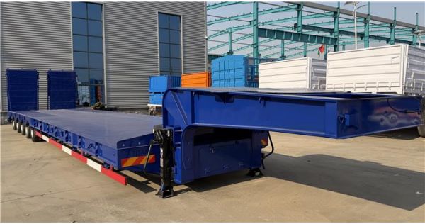 5 Axle Low Loader Trailer will be sent to Tanzania Dar es Salaam