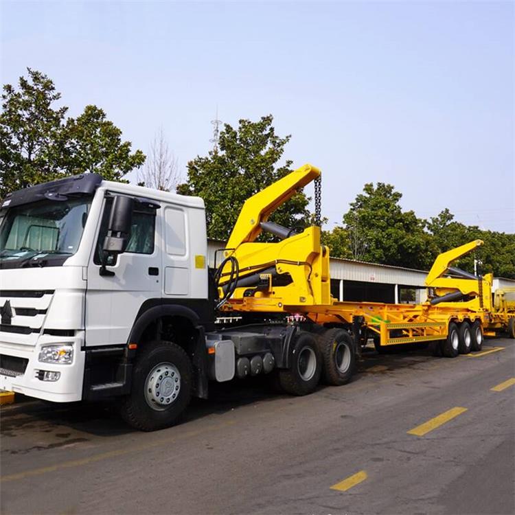 40T Side Loader Container Trailer