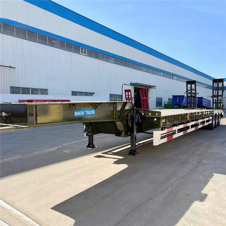 Tri Axle 80 Ton Low Bed Trailer