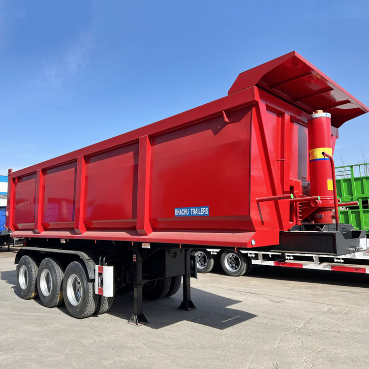 60 Ton Tractor Tipper Trailer