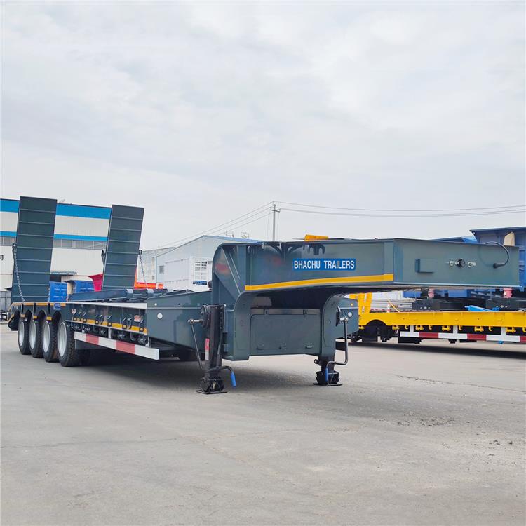 4 Axle 100 Ton Low Bed Trailer