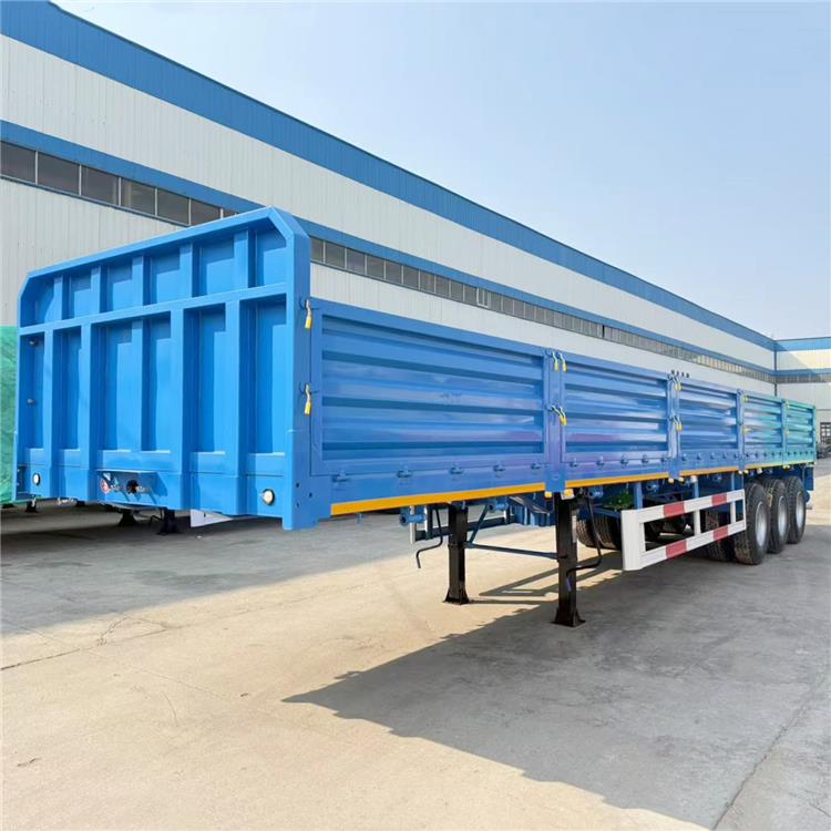 3 Axle Drop Side Trailer