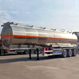 45000 L Aluminium Fuel Tanker Trailer