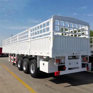 3 Axle Bulk Cargo Semi Trailer