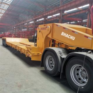 3 Axle 80 Ton Removable Gooseneck Trailer