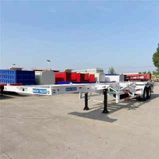 2 Axle 40 ft Container Chassis Trailer