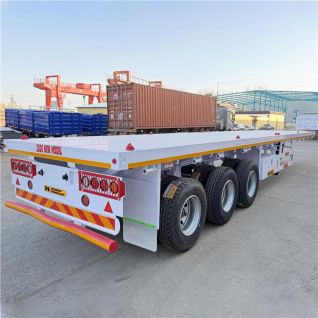 Henred Fruehauf Platform Semi Trailer