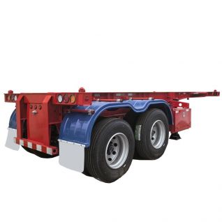 2 Axle 20ft Container Chassis Trailer