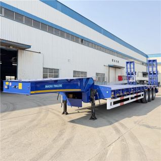 80 Ton Lowbed Semi Trailer