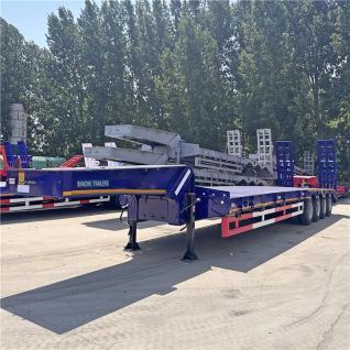 4 Axle 40ft Low Bed Trailer