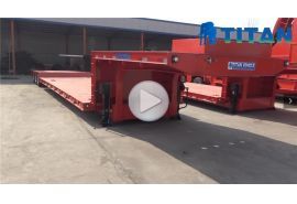 Super-low lowbed trailer
